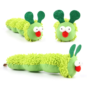 Wholesale Kinghon Brand Cat Chew Toy Caterpillar Shaped <b>Plush</b> with Catnip for Boredom Relief Interactive Play Custom Logo Option - Product Image 3