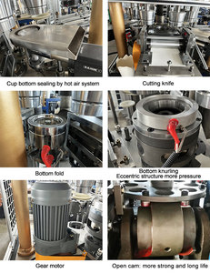 Machine de formage de bols et de seaux à popcorn MB-C60 à haute efficacité, faible coût d'entretien pour les petites entreprises - Product Image 5