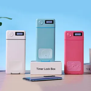 AJF High Quality Mobile Phone Lock Box Self-discipline Learning Mobile Phone Timer Lock Box