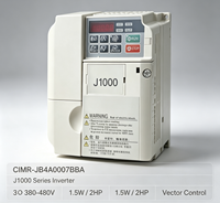 CIMR-JB4A0007BBA J1000 AC Drive Compact Variable Frequency Drive HD2.2KW/ND3.0KW 3Phase 400V VFD IP20 Konveyor Kipas Pompa Kecil