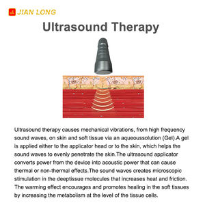 2025 Ultrawave 1 MHz Ultrasound tubuh pengurang nyeri fisik rehabilitasi mesin terapi Ultrasound peralatan fisioterapi - Product Image 5