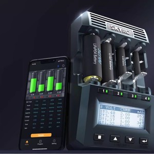 MC3000 <b>Multifunctional</b> Nickel-Metal Hydride Lithium Cylindrical Battery APP <b>Charger</b> With Plastic Housing - Product Image 4