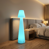 Lampada a LED a Forma di Fungo per Esterni, Illuminazione per Halloween/Natale, Telecomando, IP65 Impermeabile, Dimmerabile RGBW 6000K
