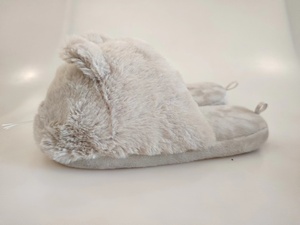 <span class=keywords><strong>Chaussons</strong></span> en peluche avec fourrure douce, animal mignon, chat, chaussures d'intérieur chaudes pour femmes et filles - Product Image 3