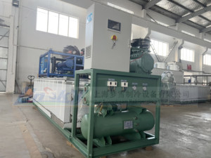 Tiết kiệm năng lượng 3ton Túi Khối Máy Làm Đá cho sản xuất thủy sản - Product Image 3