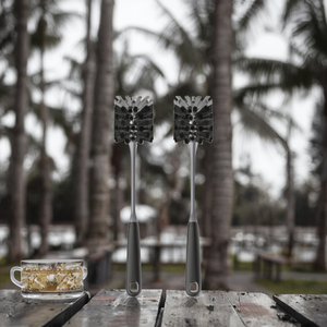 MR.<span class=keywords><strong>SIGA</strong></span> Paquete de 2 cepillos para botellas con mango largo Exfoliante de limpieza flexible para botellas de agua Cristalería Tazas-Negro - Product Image 3