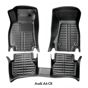 <span class=keywords><strong>Tappetini</strong></span> Auto 5D su Misura per Tutte le Stagioni, Copertura Completa per <span class=keywords><strong>Audi</strong></span> A3 <span class=keywords><strong>A4</strong></span> <span class=keywords><strong>B8</strong></span> B9 A6 C6 C7 C8 Q3 Q5 8R FY Q7 4L 4M - Product Image 1