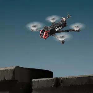 HGLRC扇区D5 FR遥控迷你无人机套件5英寸四轴飞行器远程四轴飞行器，带摄像机新型号