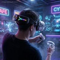 Nouveau Casque RVB et Casque VR 8000mAh pour Meta Quest 3 – Accessoires VR Essentiels pour Meta Quest 3