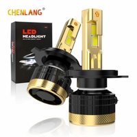 Ampoules LED Super Lumineuses de Haute Qualité Chenlang pour Voiture 4575+15 240W 38000LM H1 H7 H11 9005 9006 9012 Phare LED H4 pour Voiture