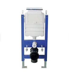 Panas! CE Dual Flush Bisa Sesuai dengan GEBERIT Flush Plate Concealed Cistern dengan Bingkai Logam untuk Dinding Tergantung Toilet