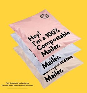 XC-BIO Biodegradable Waterproof Recyclable Moisture-Resistant Mailing <b>Bags</b> 100% <b>Compostable</b> Shoes Socks Cloth Packaging - Product Image 1