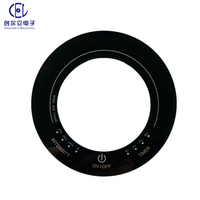 ISO 9001 Factory Switch Panel for Automated Machines Waterproof Membrane Switch with FPC Circuit for Electric Instruments