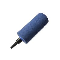 Pierre à air écologique en sable de silice bleu HAOHAI pour aquarium, 30mm*70, forme irrégulière, accessoires pour pompe à air hydroponique, boîte