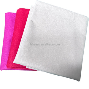 儿童学校DIY工艺品拼布刺绣透气环保涤纶毛毡面料软硬色卷材料玩具 - Product Image 5