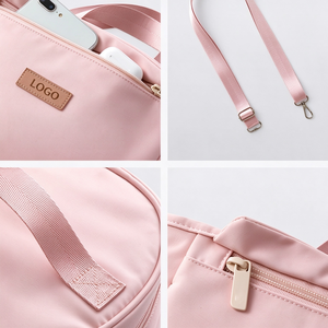 Best Selling Stylish Polyester Waterproof Large Capacity Lunch Bag Cooler Insulated Storage <b>Handbag</b> for Picnics Wholesale <b>Kids</b> - Product Image 5