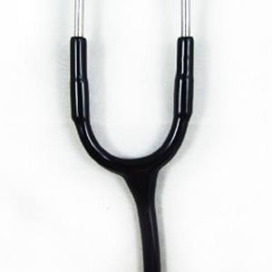 Stéthoscope en acier inoxydable Mk-121, noir, à tête unique, dispositif médical manuel pour adultes, usage domestique - Product Image 1