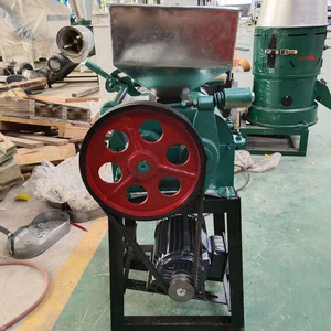 Máquina trituradora de cereales 220V 1.5KW semiautomática para moler maíz, trigo y soja - Product Image 3