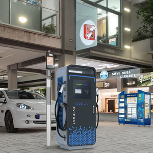 Cargador rápido de CC de 60kw240kw, cargador AC EV, estaciones de <span class=keywords><strong>carga</strong></span> montadas en el suelo CCS1/CCS2/CHADeMo/GBT <span class=keywords><strong>para</strong></span> coche eléctrico - Product Image 4