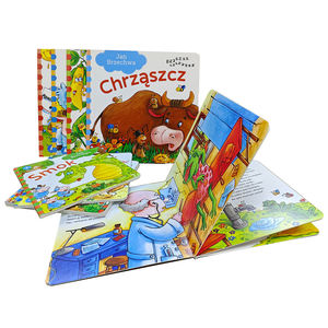 Livre cartonné pour enfants personnalisé avec impression offset et gaufrage, livre cartonné pour bébés pour <span class=keywords><strong>l</strong></span>'apprentissage de <span class=keywords><strong>l</strong></span>'<span class=keywords><strong>anglais</strong></span> - Product Image 5