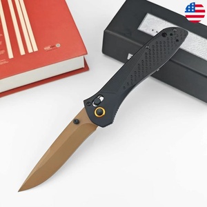 Cuchillo plegable multiusos con mango de aleación de aluminio, personalizado OEM ODM, para acampar al aire libre - Product Image 1