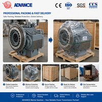 Boîte de vitesses marine robuste HC600A certifiée CCS, transmission compatible avec les moteurs marins Caterpillar Weichai