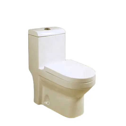 Musen china yida bege cor luxuosa comercial banheiro acessórios de volta à parede wc tanque sanitário lavabo e pia conjunto