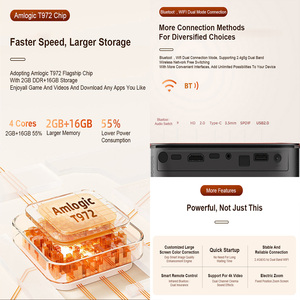 22500mAh pin Độ phân giải HD màn hình khổng lồ chiếu Mini di động rạp chiếu phim 3D siêu ngắn ném máy chiếu - Product Image 5