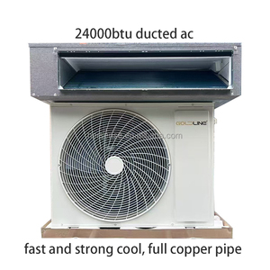 แอร์ไร้ท่อ 220V ระบบทำความเย็นและความร้อน ไร้ลมแรง 24000 บีทียู 3 แรงม้า GoldAC R410a T3 แอร์ติดเพดาน แรงลมเย็นทรงพลัง - Product Image 2