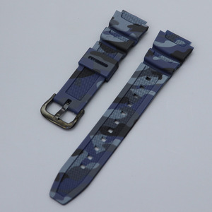 Correa de reloj Camo de 18mm para <span class=keywords><strong>Casio</strong></span> W-S200H/800H/216H/735H F-108WH W-215 AEQ-110W AE-1200, accesorios para pulsera de reloj para hombre y mujer - Product Image 6