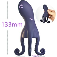 Masturbateur masculin Octopus Trainer à vibration tentaculaire, contrôle par télécommande/application, avec anneau de blocage, jouet sexuel