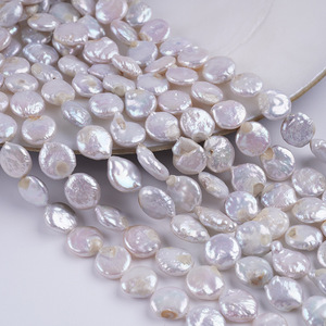Perla Barroca de Agua Dulce Natural de 11-12 mm para DIY, Collar Semiterminado, Perla Blanca, Promoción por Tiempo Limitado, Venta al por Mayor en Zhuji - Product Image 2