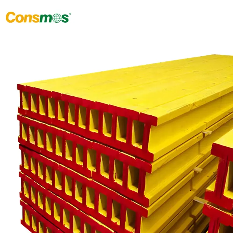 Consmos Yellow Waterproof Paint H Beam H20 for Formwork