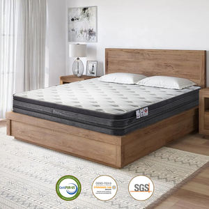 مرتبة سرير فندقية قابلة للطي والضغط، بحجم كينج، مصممة بنوابض جيبية حديثة ورغوة ذاكرة للتبريد، مصنوعة من اللاتكس والإسفنج الطبي، أثاث منزلي لغرفة النوم - Product Image 2