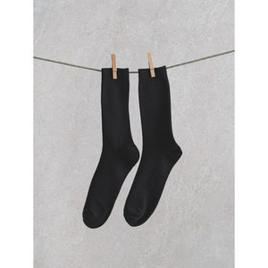 Monfoot Chaussettes de sport noires pour hommes - Product Image 1