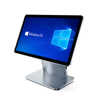 15.6 + 11.6 pouces double écran tactile Pos caisse enregistreuse tout-en-un Windows POS système caisse enregistreuse pour restaurants et vente au détail