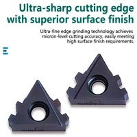 API 5B Standard Oil Pipe Threading Inserts for Casing and Tubing | Carbide Thread Chasers for High Strength Steel