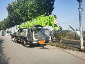 Zoomlion รถเครนยกรถบรรทุกเคลื่อนที่ระบบไฮดรอลิกขนาด25ตัน ZTC25V/QY25V ZTC25/QY25พร้อมส่วนประกอบหลักของเครื่องยนต์และปั๊มเกียร์ - Product Image 2