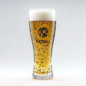 Chopes à bière en verre transparent en gros avec poignée pour fête, mug de <span class=keywords><strong>football</strong></span> mondial créatif pour fête - Product Image 3