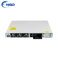 Switch Ethernet Gigabit PoE+ de 24 Puertos, Modular, Uplink, Capa 3, Administrado, Completamente Probado, Acceso a Campus Empresarial, C9300-24P-A