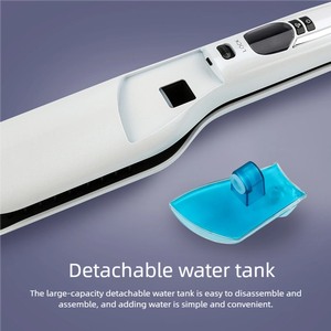 Yeni Buharlı Elektrikli Seramik Saç Düzleştirici 2'si 1 Arada Düzleştirme ve Kıvırma Ütüsü |   Islak ve Kuru Saçlar İçin Hızlı Şekillendirme - Product Image 4