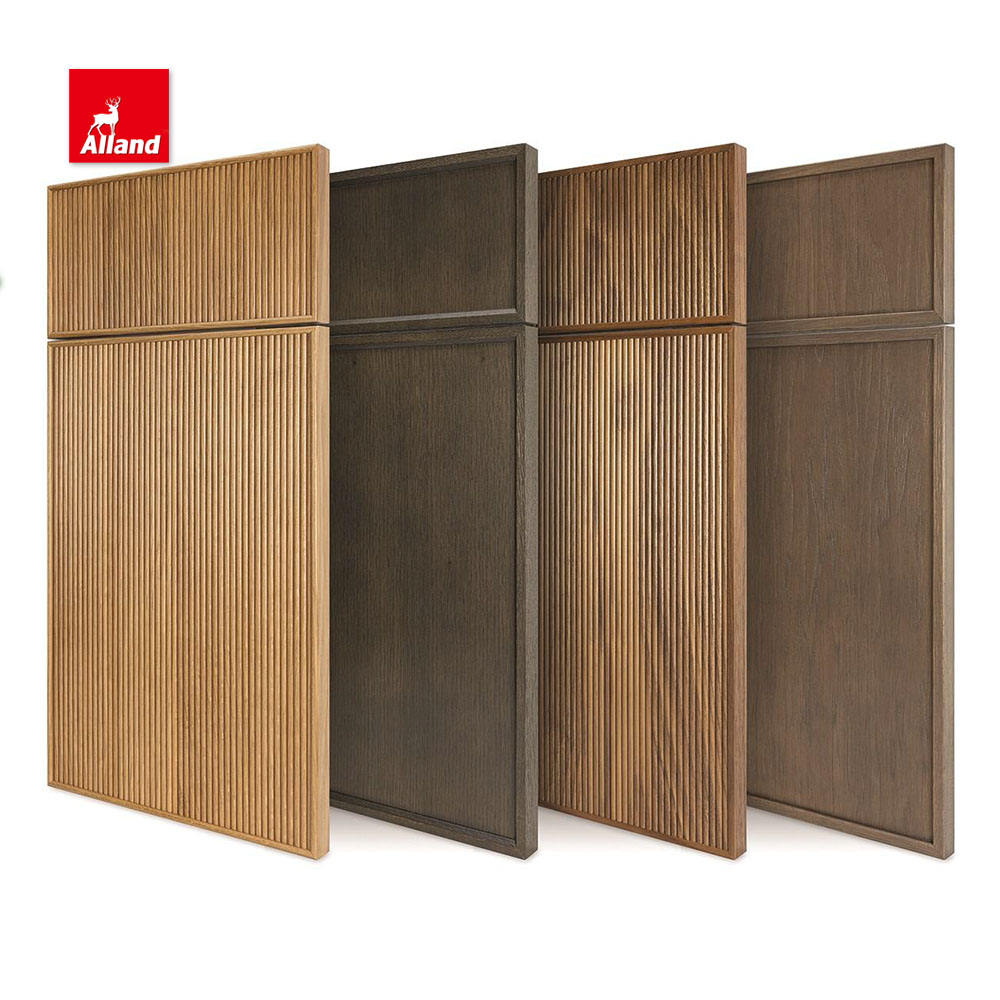 Panel Acanalado de Roble Blanco y Nogal