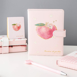 A5 taccuino creativo di colore <span class=keywords><strong>con</strong></span> cartonatura rigida del fiore bella ragazza che scrive il taccuino <span class=keywords><strong>con</strong></span> fibbia magnetica ha colorato le pagine bianche - Product Image 6