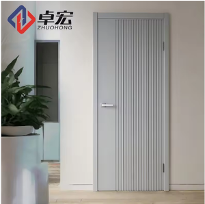 Portes intérieures françaises pré-montées Zhuohong personnalisables, demi-arche 30 <span class=keywords><strong>x</strong></span> 80 - Product Image 5