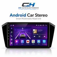 Écran de navigation automobile Android 10 pouces, Bluetooth, CarPlay, système de contrôle central intelligent, compatible avec Magotan 2016-2020