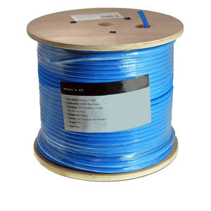 <span class=keywords><strong>สาย</strong></span>เคเบิล LAN รุ่น Cat6 Cat6A สำหรับกล้องวงจรปิด ความยาว 305 เมตร ทองแดงแท้ CCA 23AWG 24AWG OEM UTP PoE มาตรฐาน CE RoHS ISO 9001 จากโรงงานโดยตรง - Product Image 5