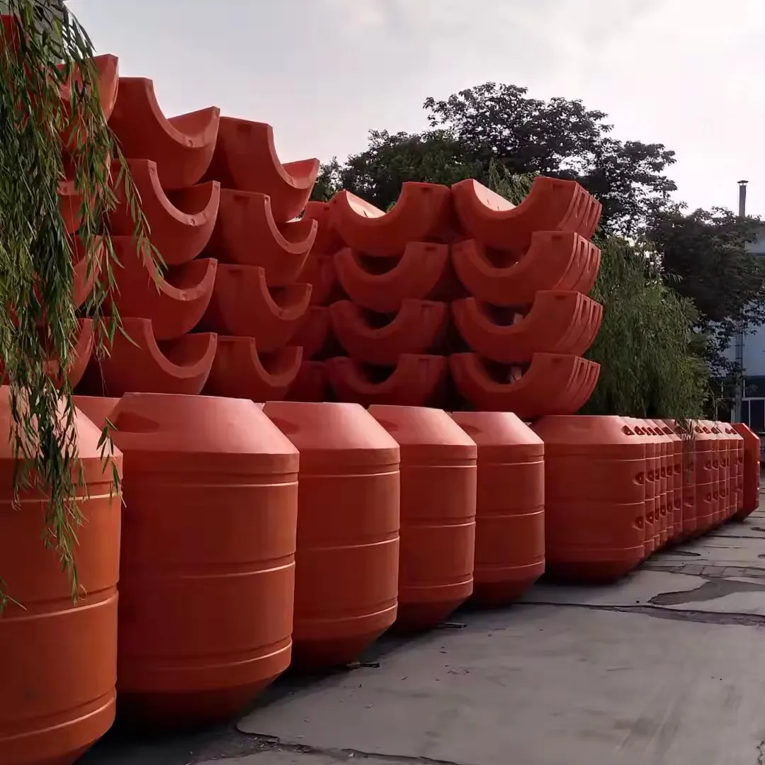 Discharge Pipe Floaters HDPE PE Floats for Dredger Pipeline DN560