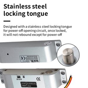 FFi ZB205NC a bassa temperatura pannello stretto elettrico Fail Secure di alimentazione per aprire il segnale di feedback - Product Image 4