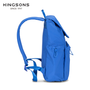 Zaino da <span class=keywords><strong>Donna</strong></span> Ultraleggero Personalizzato in Nylon Impermeabile <span class=keywords><strong>Blu</strong></span> Vibrante con Coulisse, Portatile per College - Product Image 5