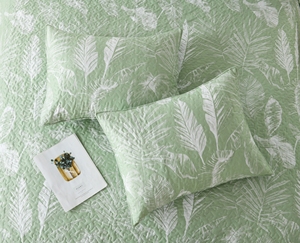 Moda Impreso Microfibra Poliéster Quitted 3PCs Colcha conjuntos Bedcoverlets - Product Image 5